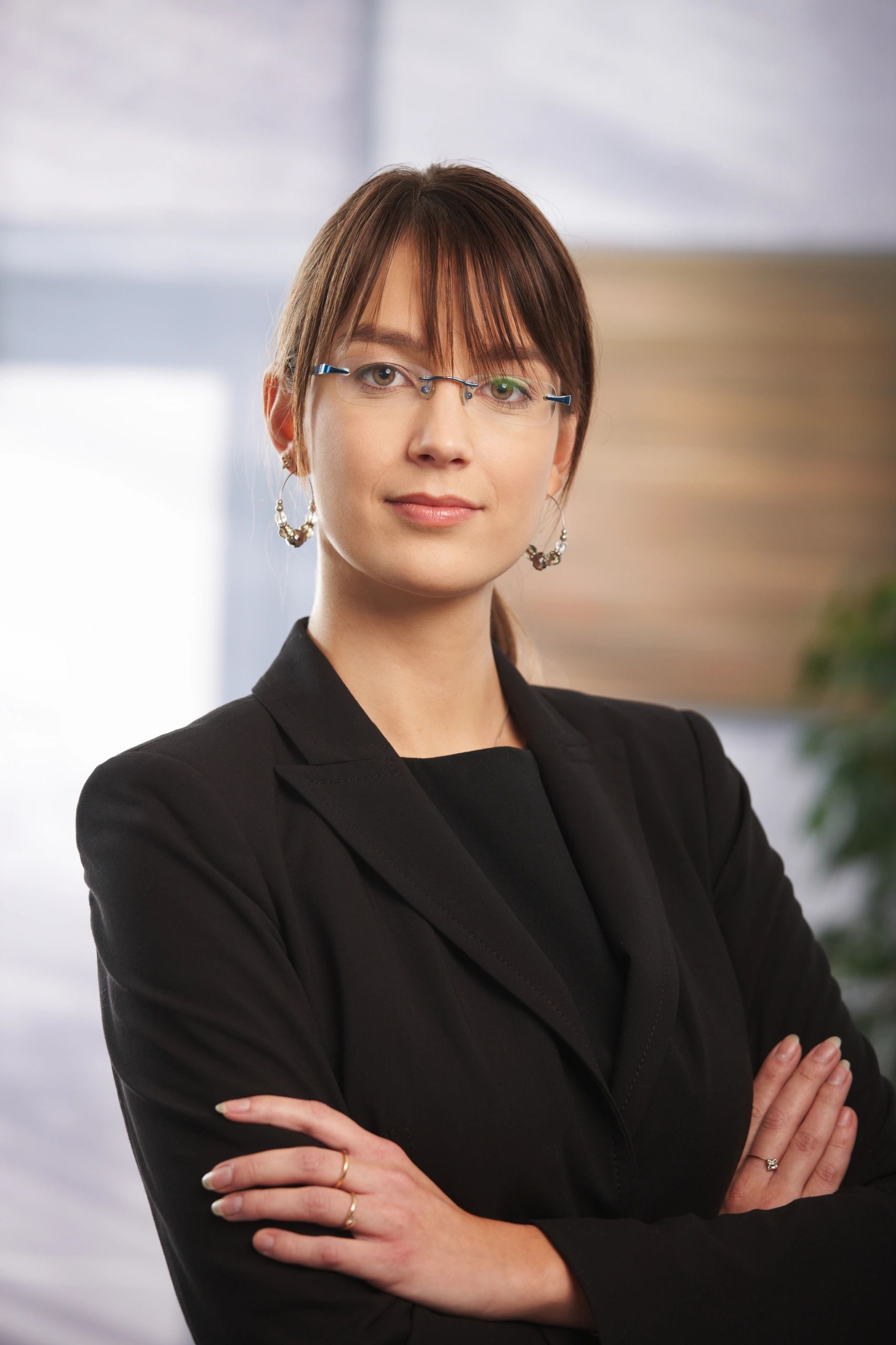 Professional consultant portrait for financial systems advisor